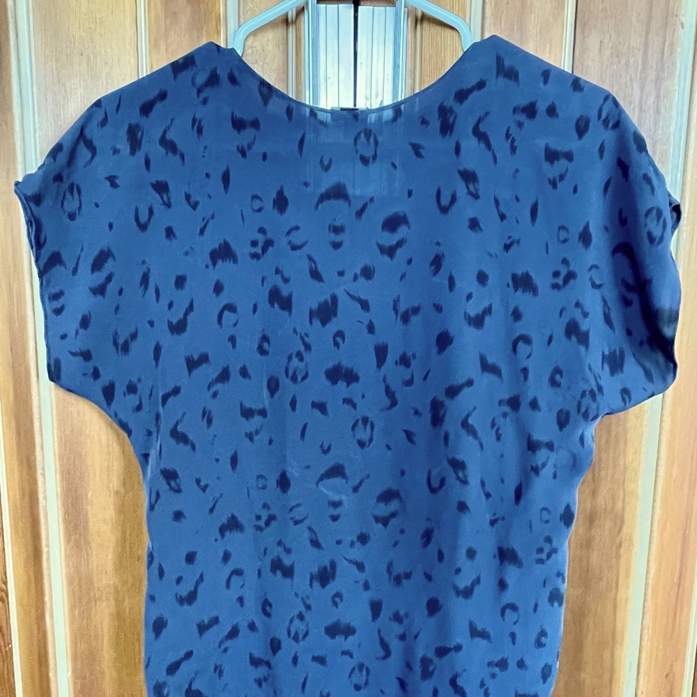 Silk animal print Babaton shirt